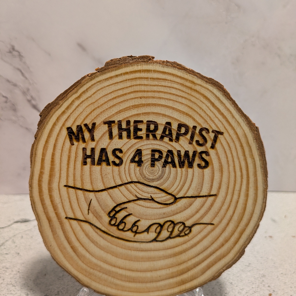 Wooden Coaster with Engraving